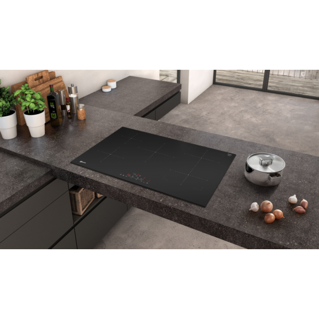 Neff T48FD23X2KIT Frameless 80cm Induction Hob with CombiZone - Black