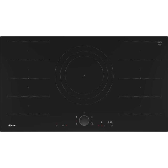 Neff T69FUV4L0 N90 Black N 90, Induction Hob, 90 Cm, Surface Mount Without Frame