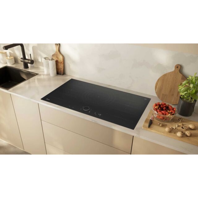 Neff T69FUV4L0 N90 Black N 90, Induction Hob, 90 Cm, Surface Mount Without Frame