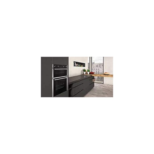 Neff U2ACM7HN0B Stainless Steel Built In Pyrolytic Double Oven