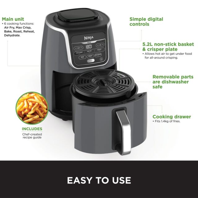 Ninja AF160UK Air Fryer Max - Grey