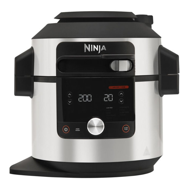 Ninja OL650UK  7 5L 14 In 1 One Lid Multi Cooker Black / Stainless Steel