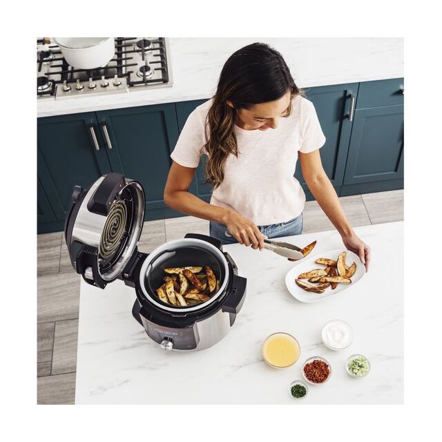 Ninja OL650UK  7 5L 14 In 1 One Lid Multi Cooker Black / Stainless Steel
