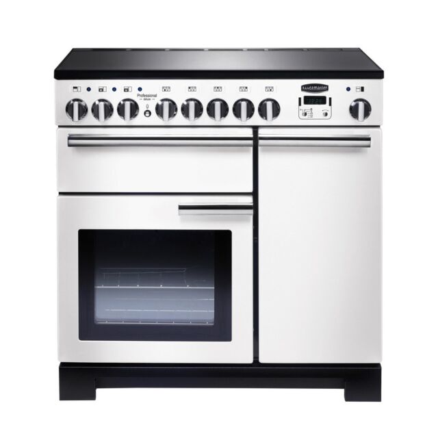 Rangemaster 106200 White / Chrome Nexus 90 Ind. White Chrome 