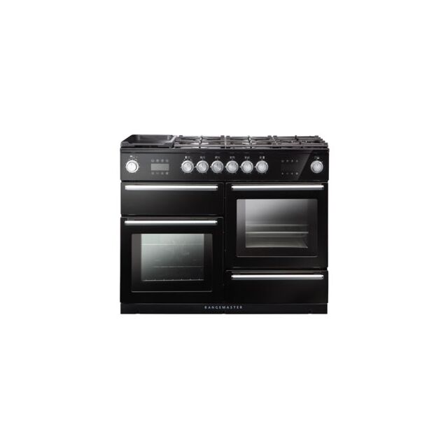 Nexus Steam 110 Dual Fuel Black with chrome trim