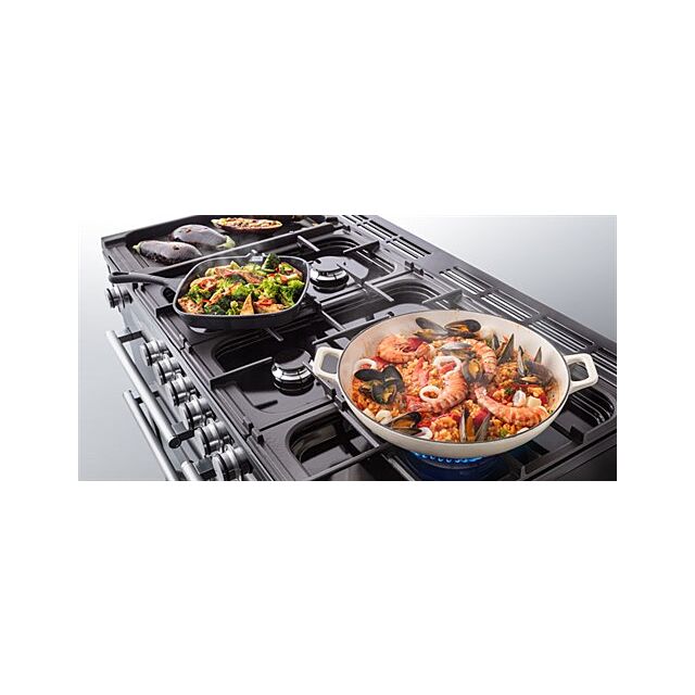Nexus Steam 110 Dual Fuel Black with chrome trim