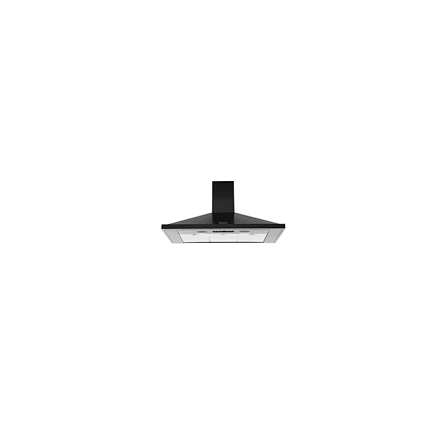 Rangemaster LEIHDC100BC Black 100 Chimney Hood