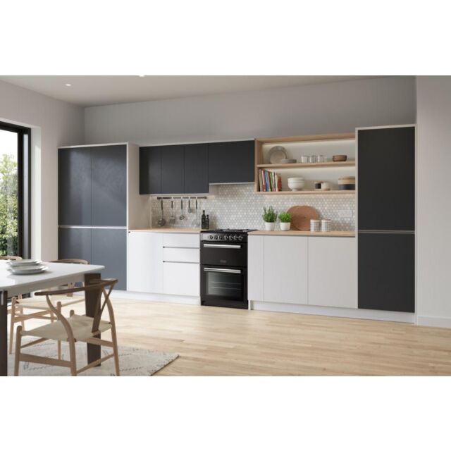 Rangemaster PROPL60DFFBL/C Black Professional+ 60Cm Cooker Dual Fuel
