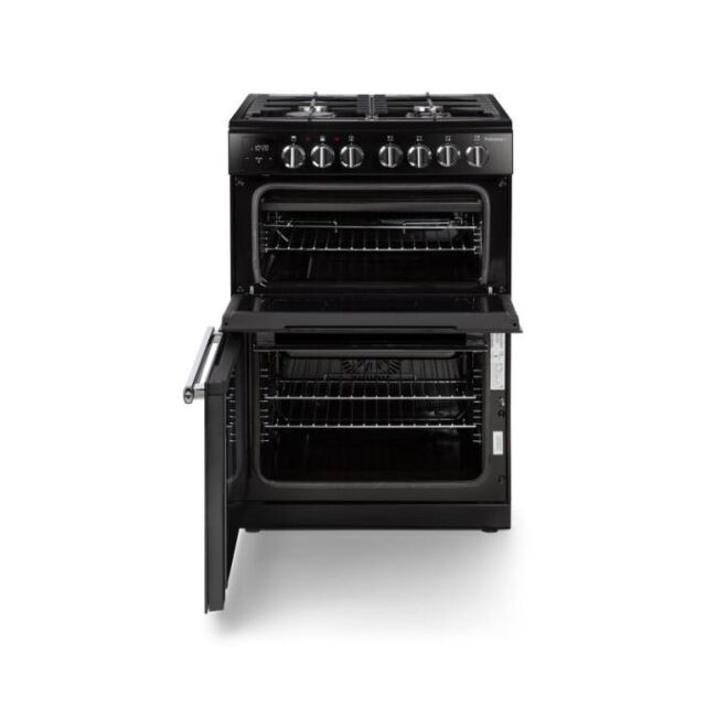 Rangemaster PROPL60DFFBL/C Black Professional+ 60Cm Cooker Dual Fuel