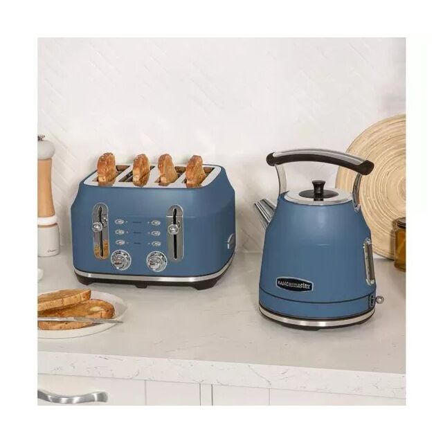Rangemaster RMCLDK201SB 1.7 Litres Traditional Kettle - Stone Blue