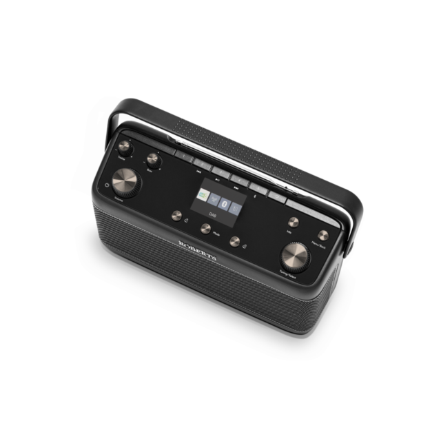 Roberts BLUTUNE7BK Black Dab+/Fm/Bluetooth Portable Stereo Radio