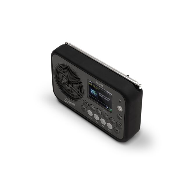 Roberts Radio PLAY20BK DAB+/DAB/FM RDS Radio - Black