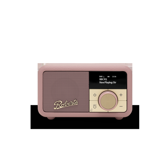 Roberts Radio REV-PETITE2DP DAB+/DAB/FM RDS Radio - Dusky Pink