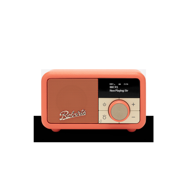 Roberts Radio REV-PETITE2PO DAB+/DAB/FM RDS Radio - Pop Orange