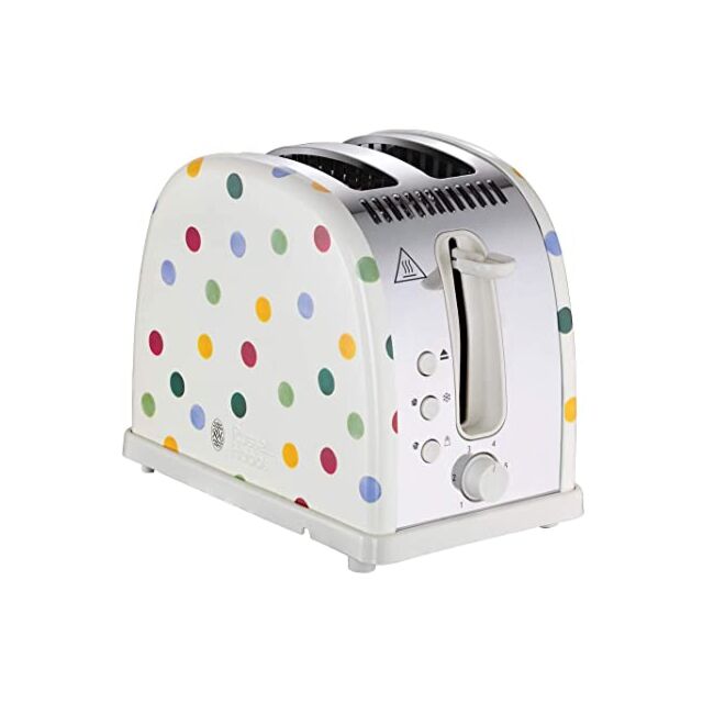 Russell Hobbs 21295 Polka Dot Emma Bridgewater 2 Slice Toaster