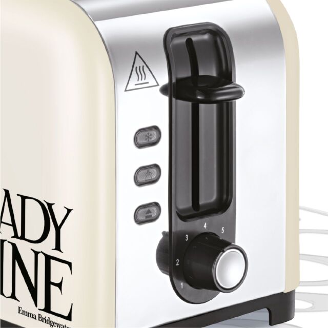 Russell Hobbs 23538 Emma Bridgewater Toast + Marmalade Design 2 Slice Toaster - Cream