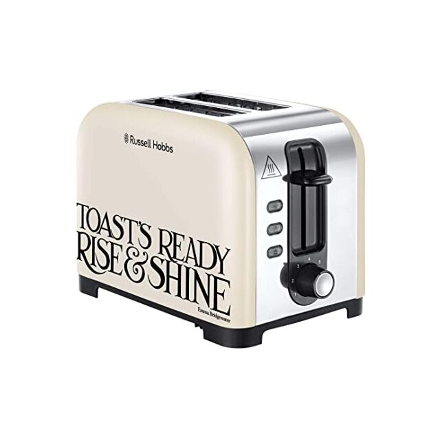 Russell Hobbs 23538 Emma Bridgewater Toast + Marmalade Design 2 Slice Toaster - Cream