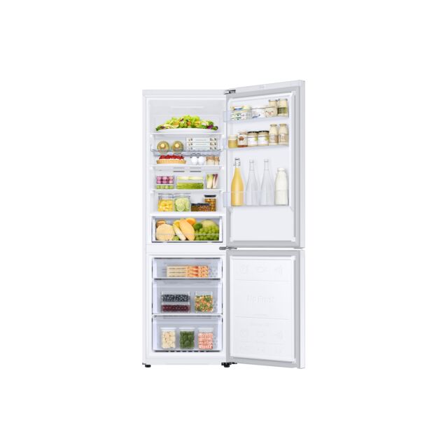 Samsung RB34T602EWW 60cm Fridge Freezer - White - Frost Free