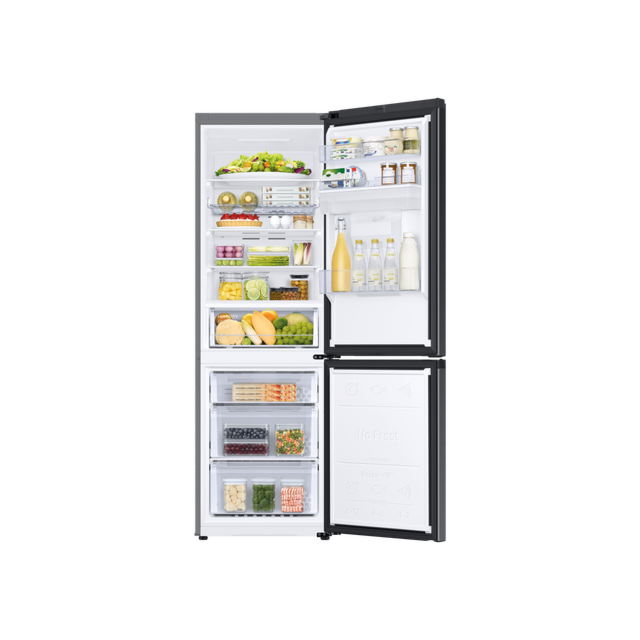 Samsung RB34T632EBN  4 Series Frost Free Classic Fridge Freezer With Non Plumbed Water Dispenser