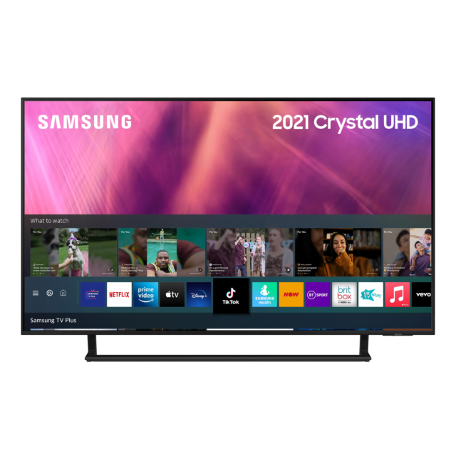 Samsung UE43AU9000KXXU 43inch 4K UHD HDR Smart TV Dynamic Crystal Colour with Motion Xcelerator Turbo a