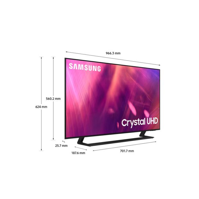 Samsung UE43AU9000KXXU 43inch 4K UHD HDR Smart TV Dynamic Crystal Colour with Motion Xcelerator Turbo a