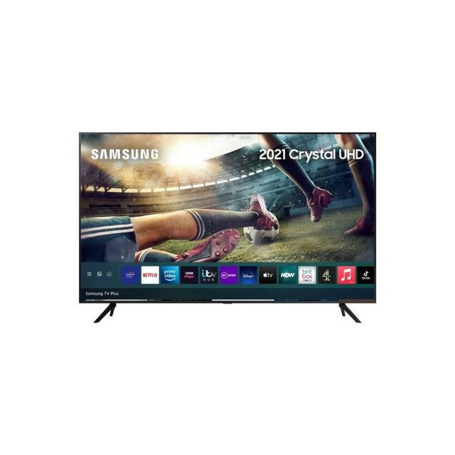 Samsung UE55AU7100KXXU 55inch 4K UHD HDR Smart TV HDR powered by HDR10+ with Adaptive Sound and Boundle