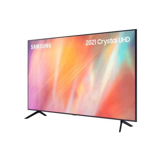 Samsung UE55AU7100KXXU 55inch 4K UHD HDR Smart TV HDR powered by HDR10+ with Adaptive Sound and Boundle