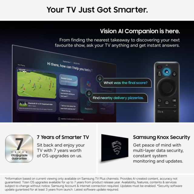 Samsung UE65U8020HKXXU 65 Inch 4K Crystal UHD Smart TV