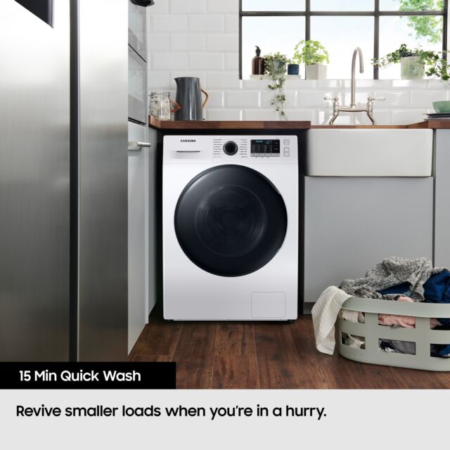 Samsung WW11BB504DABS1 11kg 1400 Spin Washing Machine with EcoBubble - Black