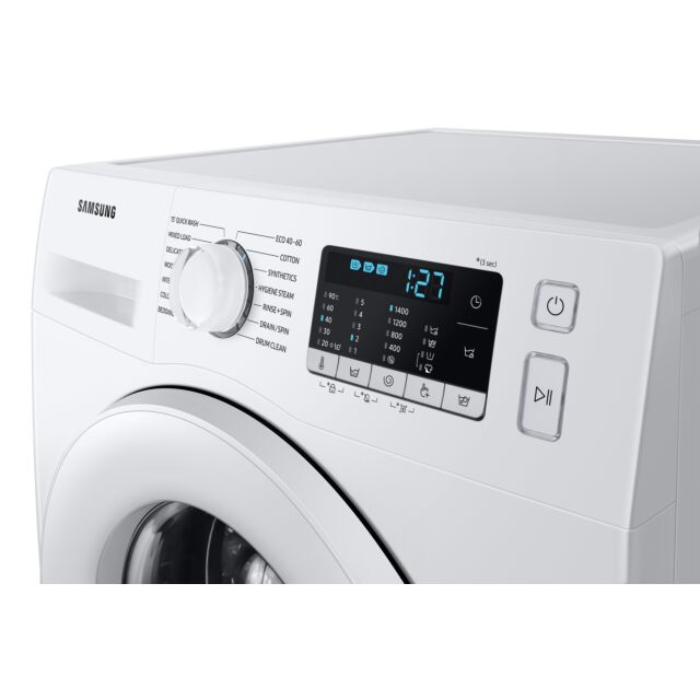 Samsung WW80TA046TE 8kg 1400 Spin Washing Machine with EcoBubble - White