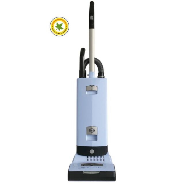Sebo 91546GB Pastel Blue Automatic X7 Anti Allergy Upright Vacuum
