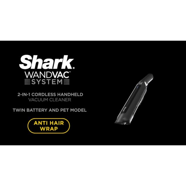 Shark WV362UKT Cordless Stick Vacuum Cleaner with anti hair wrap technolgy- Run Time 32minutes- Roya
