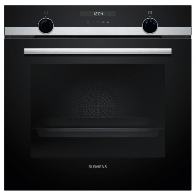Siemens HB537GBS3B Black And St/St Iq500, Built-In Oven, 60 X 60 Cm, 