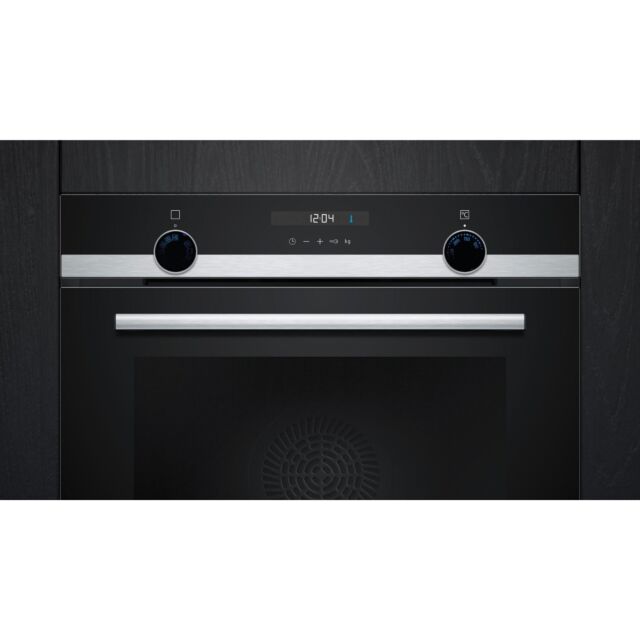 Siemens HB537GBS3B Black And St/St Iq500, Built-In Oven, 60 X 60 Cm, 