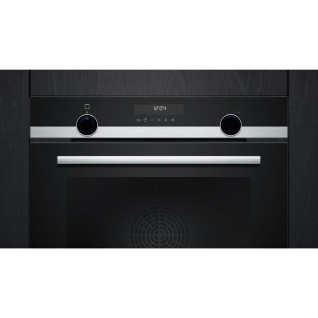 Siemens HB578GBS7B Black And Stainless Steel Iq500 Built-In Oven 60 X 60 Cm With Pyrolytic Cleanings