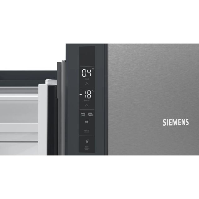 Siemens KF96NVPEAG IQ300 French Door American Style Fridge Freezer