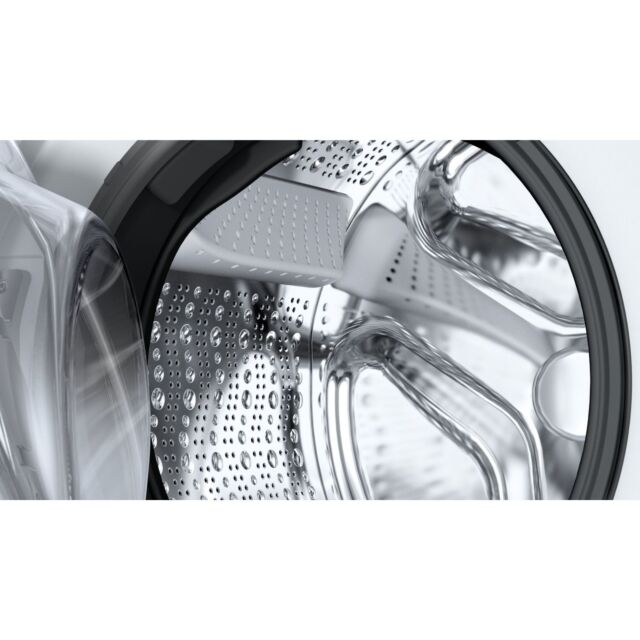 Siemens WG46G2Z1GB White Iq500, Washing Machine, Front Loader, 9 Kg, 1600 Rpm - Black Door