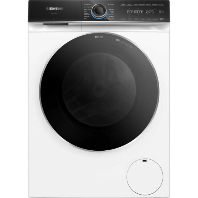 Siemens WG56B2A2GB White Iq700, Washing Machine, Front Loader, 10 Kg, Max. 1600 Rpm