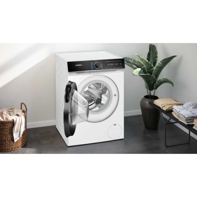 Siemens WG56B2A2GB White Iq700, Washing Machine, Front Loader, 10 Kg, Max. 1600 Rpm