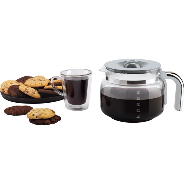 Smeg DCF02BLUK Black Drip 50 Style Coffee Machine With Filter