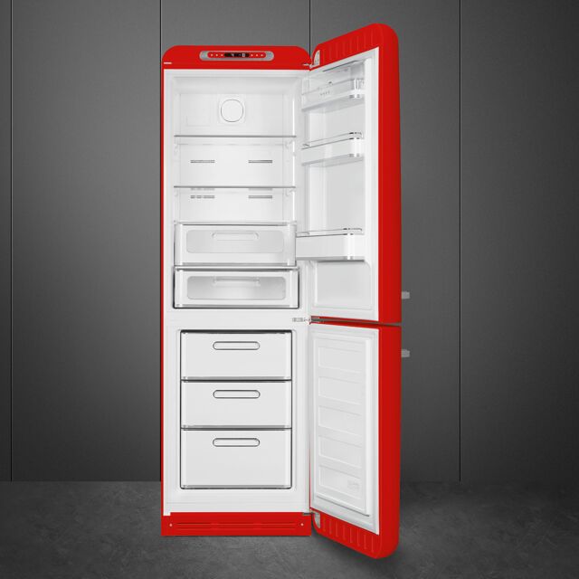 Smeg FAB32RRD5UK Red Red 60Cm 50S Style Right Hand Hinge Fridge Freezer