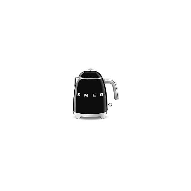 Smeg KLF05BLUK Black 50'S Retro Mini Kettle 0.8L