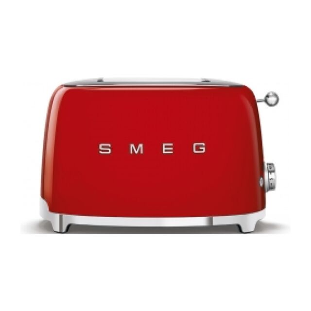 Smeg TSF01RDUK Red 50S Style 2 Slice Toaster