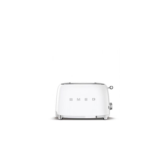 Smeg TSF01WHUK White 50S Style Two Slice Toaster