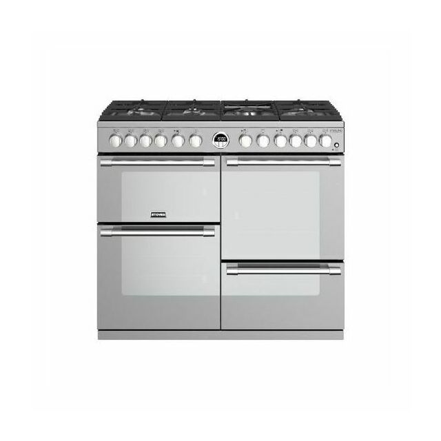 Stoves 444444942 Stainless Steel Sterling Deluxe S1000df 100Cm Range Cooker 