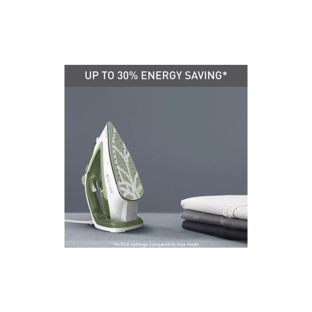 Tefal FV5781G0 Easygliss Eco Steam Iron - White & Green