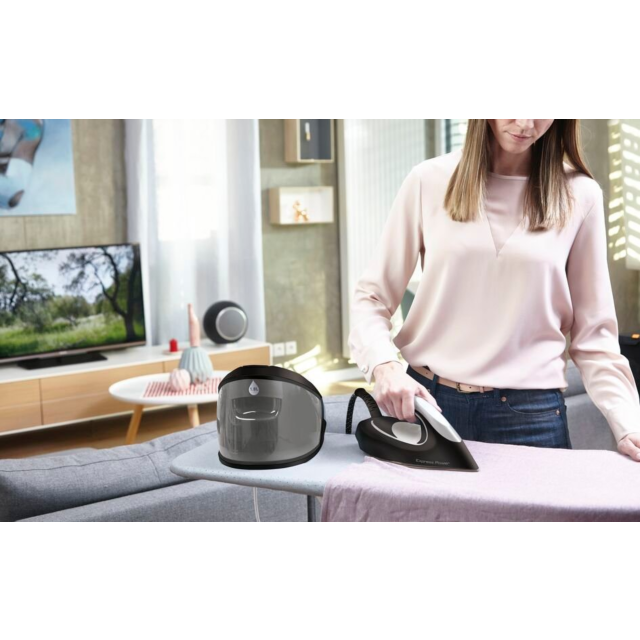 Tefal SV8062G0 Ultimate Pure FV9845 Steam Iron - Black