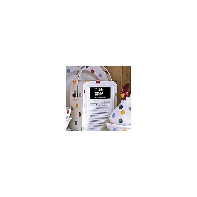 Viewquest VQMINIEBPD Viewquest Retro Mini DAB Radio Emma Bridgewater Polka Dot 