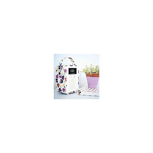 Viewquest VQMINIEBW Viewquest Retro Mini DAB Radio Emma Bridgewater Wallflower 