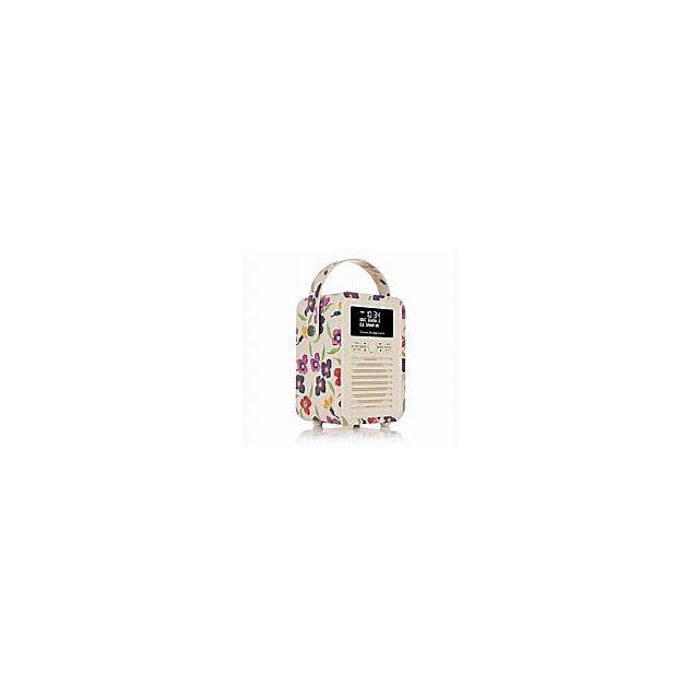 Viewquest VQMINIEBW Viewquest Retro Mini DAB Radio Emma Bridgewater Wallflower 